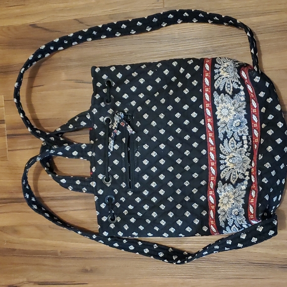 Vera bradley backpack with wallet - Picture 3 of 8